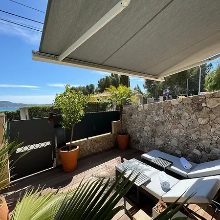 Confortable T2 Vue Mer Avec Terrasse Amenagee Et Parking Prive, Plage Et Port A Pied Sanary-sur-Mer Exterior photo